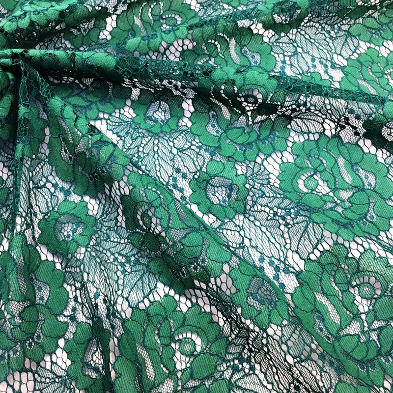Lace Fabric Dress Cutwork Nylon for Women's Wear Wholesale Supplier 17